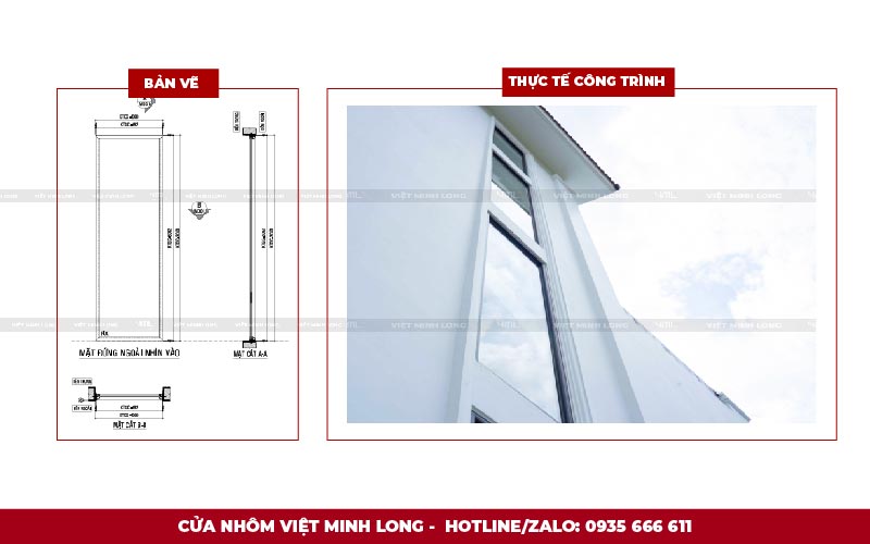 Cửa nhôm Maxpro JP - Biệt thự phố Quận 2