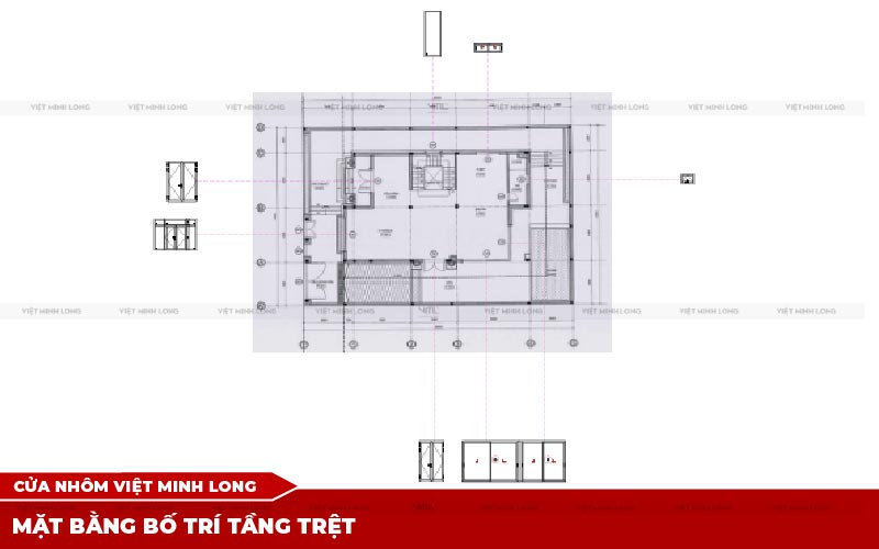 Cửa nhôm Maxpro JP - Biệt thự phố Quận 2