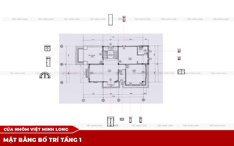 Cửa nhôm Maxpro JP - Biệt thự phố Quận 2