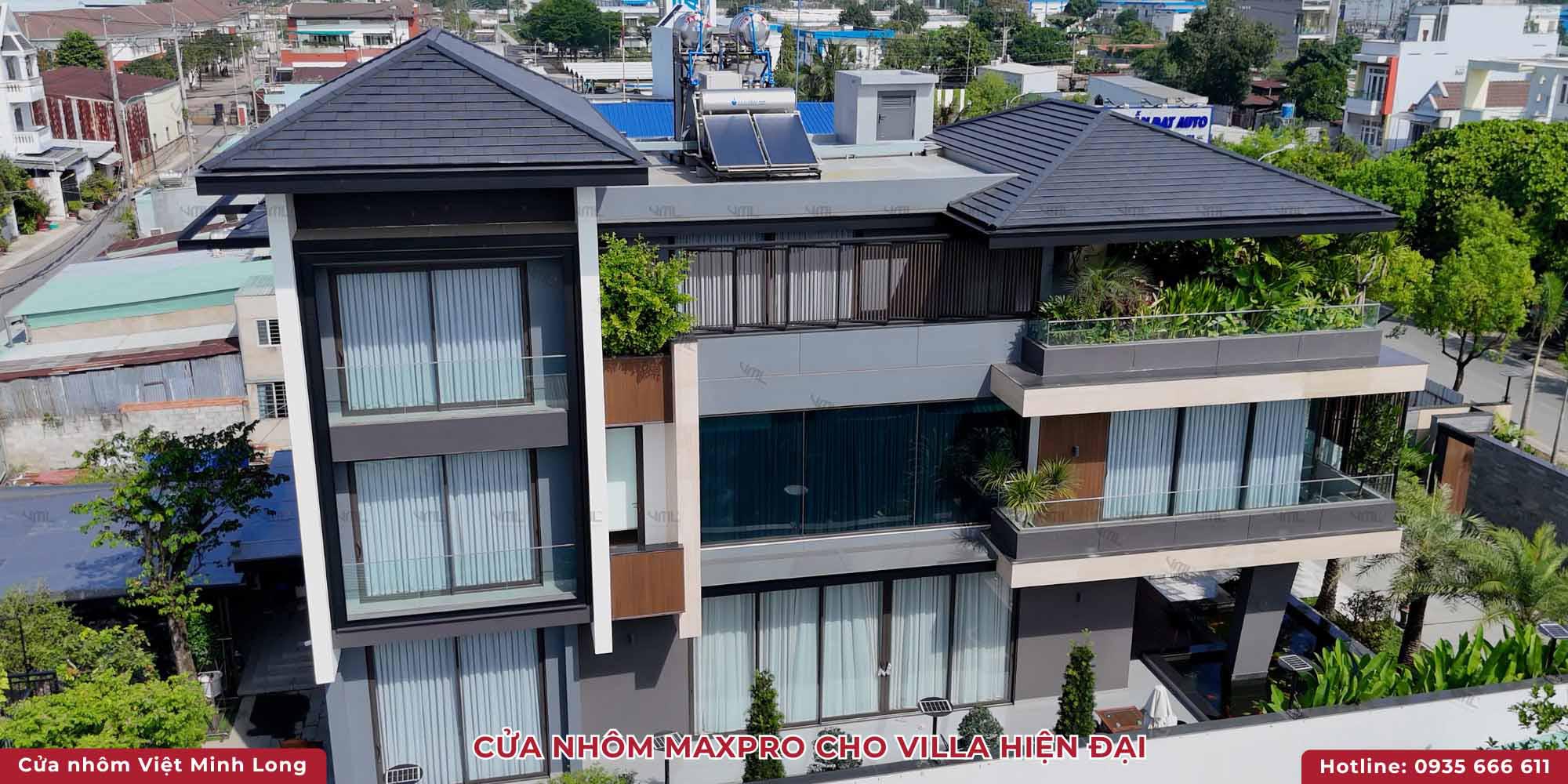 Cửa nhôm Maxpro JP - Cửa nhôm Việt Minh Long