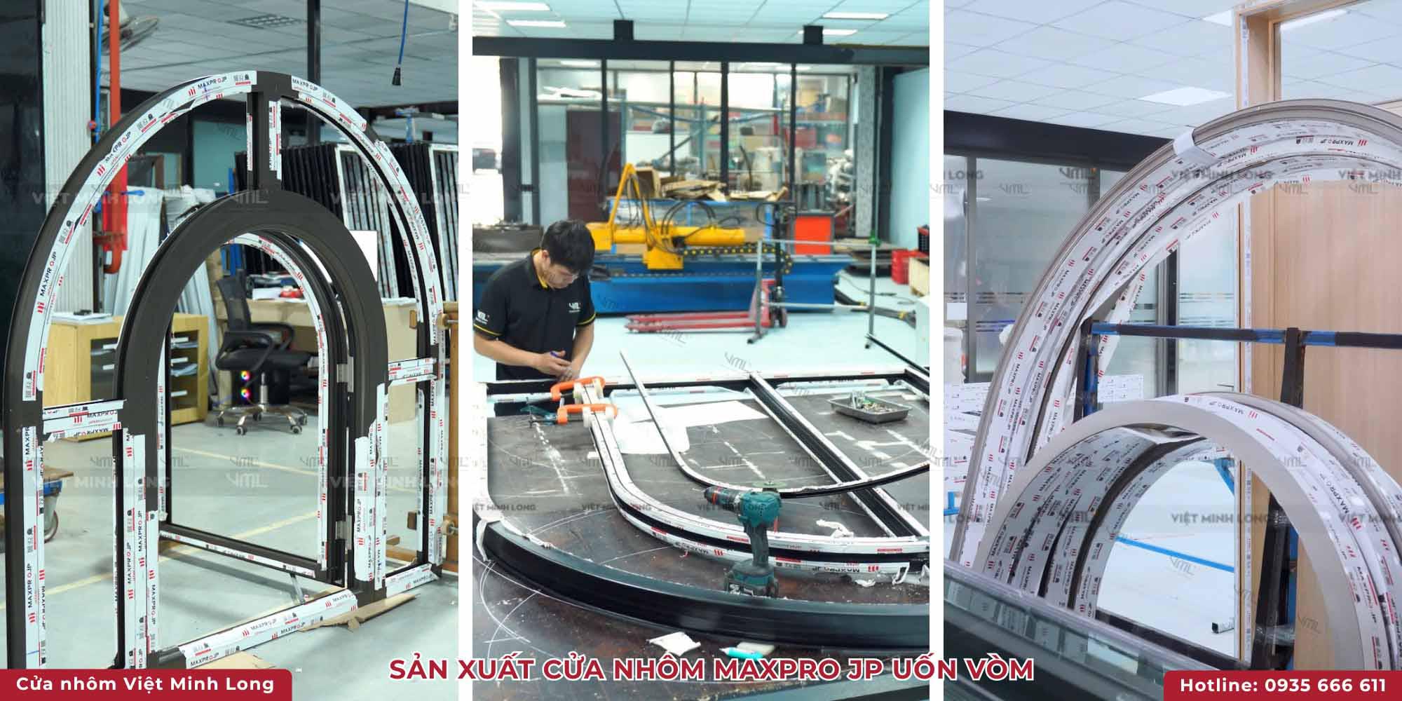 Cửa nhôm Maxpro JP - Cửa nhôm Việt Minh Long