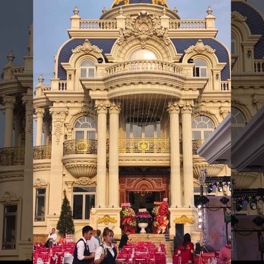 biệt thự 3 tầng tân cổ điển đẹp