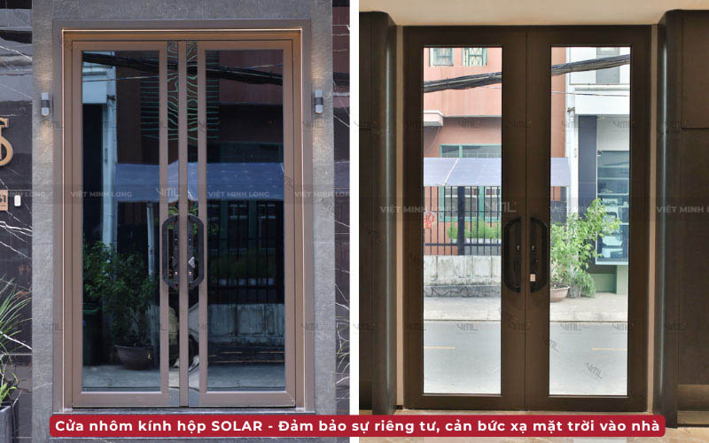 Cửa nhôm cách âm cách nhiệt - Cửa nhôm Việt Minh Long