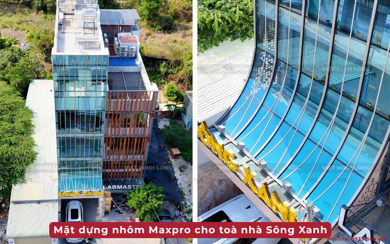 Mẫu cửa nhôm Maxpro - Cửa nhôm Việt Minh Long