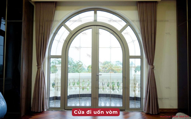 Mẫu cửa nhôm Maxpro - Cửa nhôm Việt Minh Long