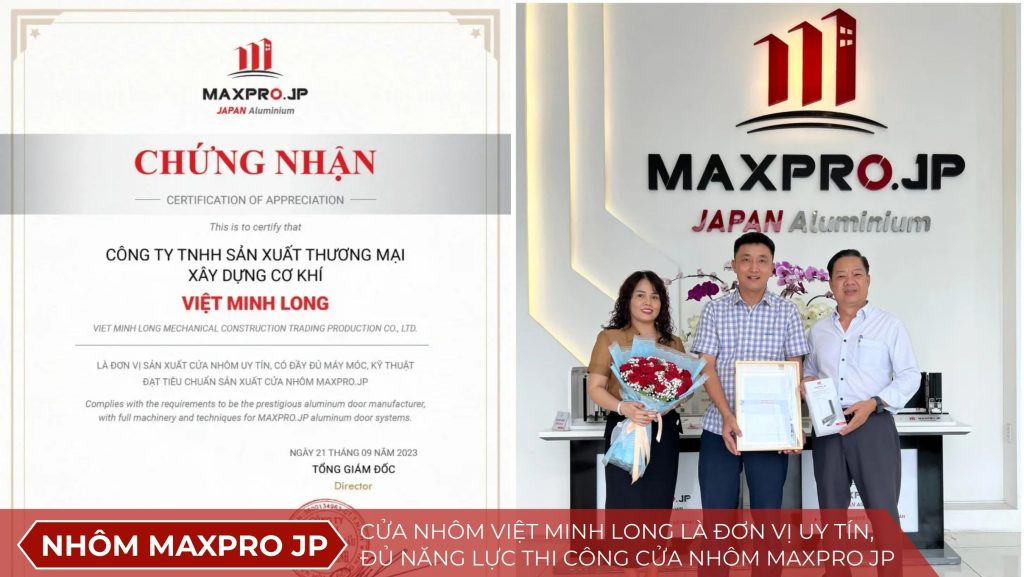 nhôm maxopro công nghệ Nhật